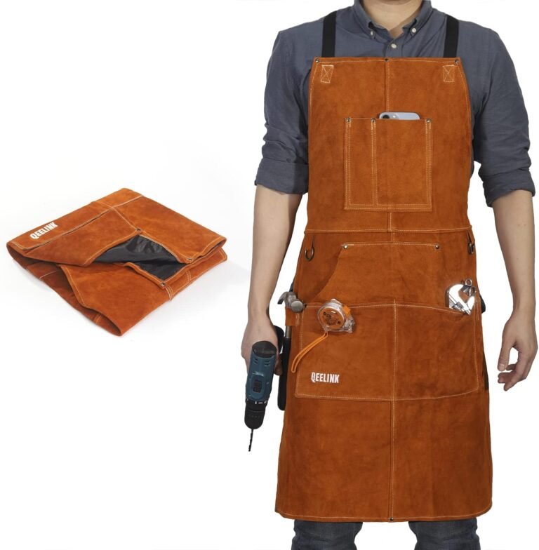 QeeLink Leather Welding Work Apron Review