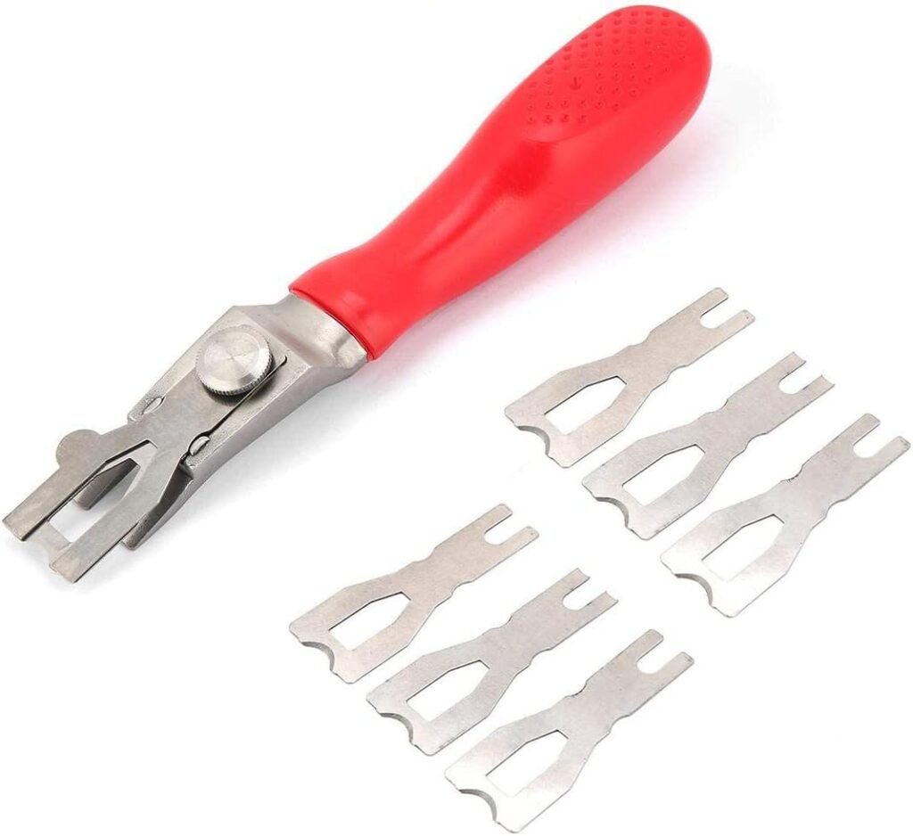 Vinyl Flooring Welding Cutting Blades Tool Floor Carpet Trimming Skiving Tool Stainless Steel Welding Skiving Kit Three Blades Ergonomic Designed