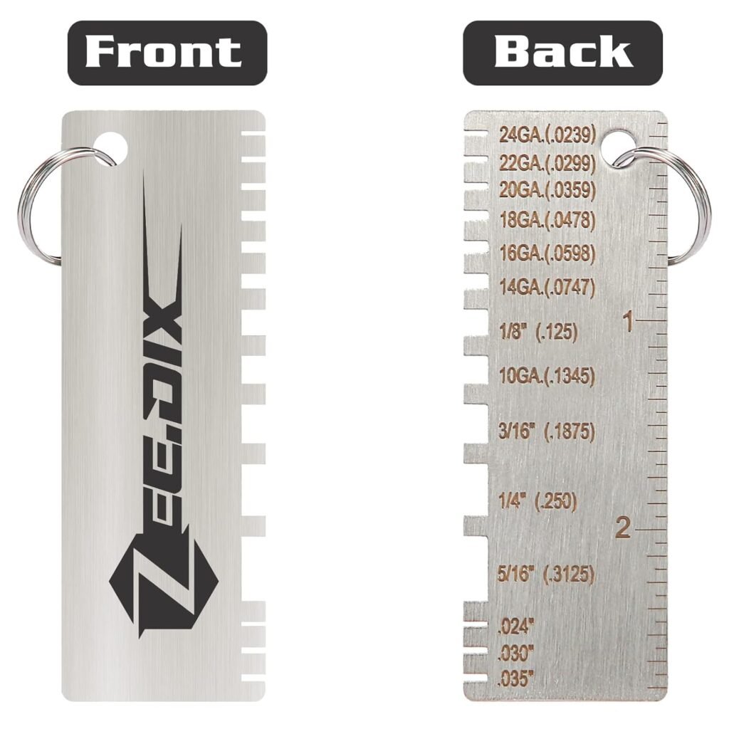 Zeedix Stainless Steel Welding Gauge Review Toolspotters