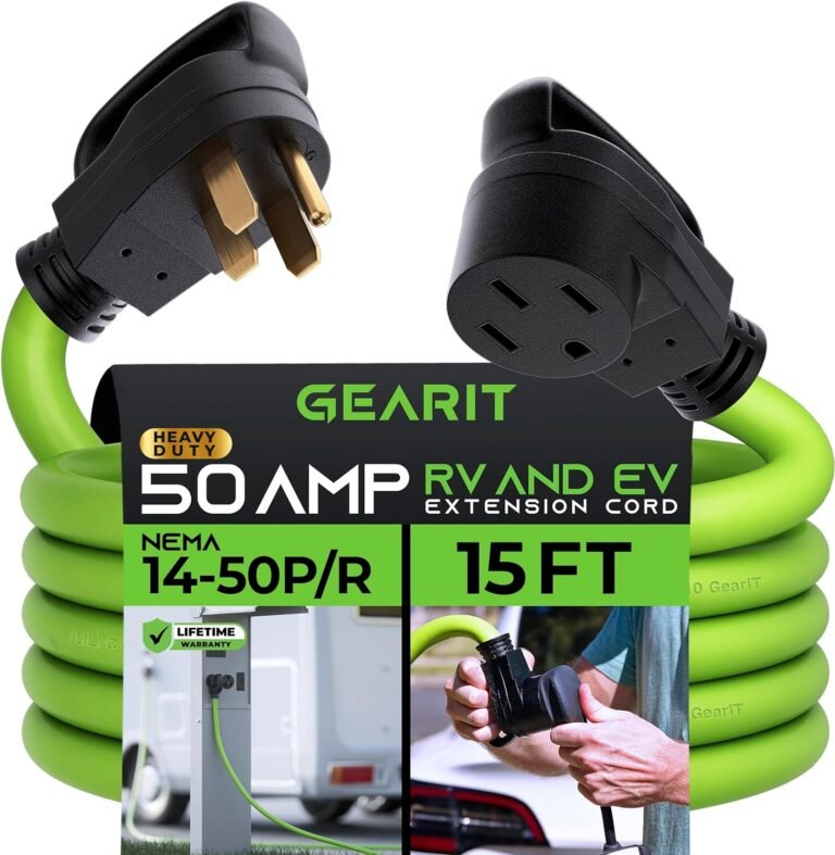 GearIT 50 Amp RV/EV Extension Cord Review